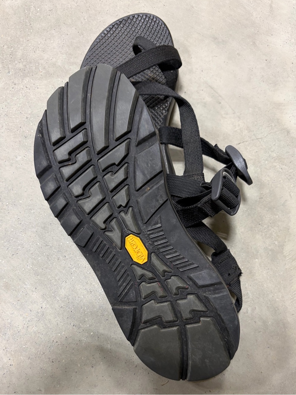 Chaco womens black outdoor waterproof hiking sandals size 10 - Picture 5 of 6